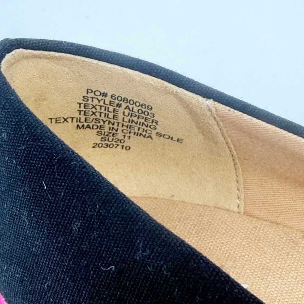 J. Crew Seville Women’s Espadrille Wedges Size 11 Black